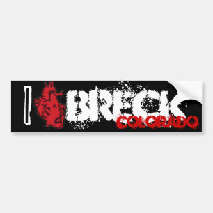 Pegatina Para Coche Breck Colorado parachoques