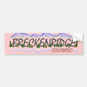 Pegatina Para Coche Breckenridge Colorado bumpersticker
