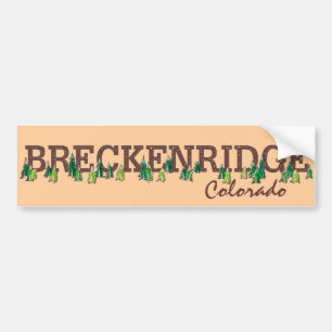 Pegatina Para Coche Breckenridge Colorado bumpersticker