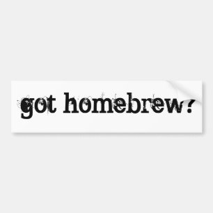 Pegatina Para Coche ¿Brew casero conseguido?