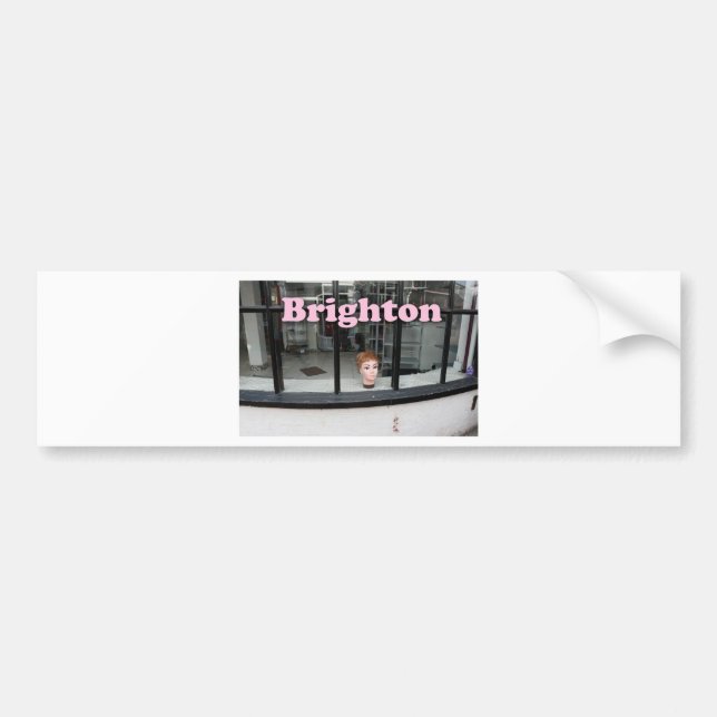 Pegatina Para Coche Brighton - ¡Increíble! (Frente)