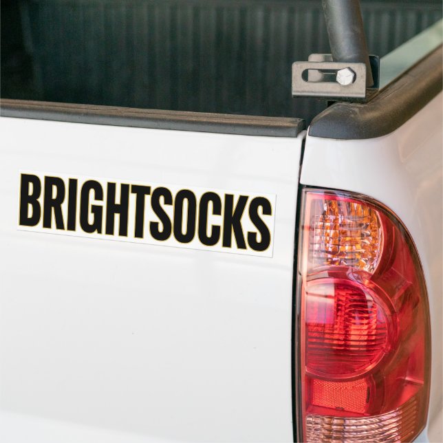 PEGATINA PARA COCHE BRIGHTSOCKS (En Camión)