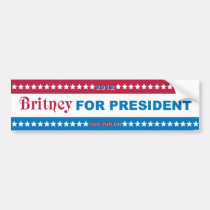 Pegatina Para Coche ¡Británico para el presidente!