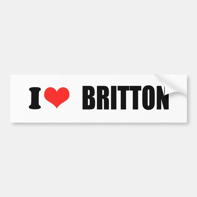 PEGATINA PARA COCHE BRITTON 2010 (Frente)