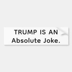 Pegatina Para Coche Broma Absoluta Trump Hankamer Artjunkhaus Arte Cóm