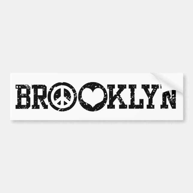 Pegatina Para Coche Brooklyn (Frente)