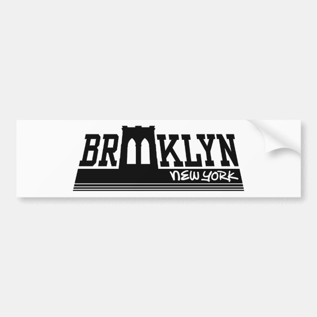 Pegatina Para Coche Brooklyn (Frente)