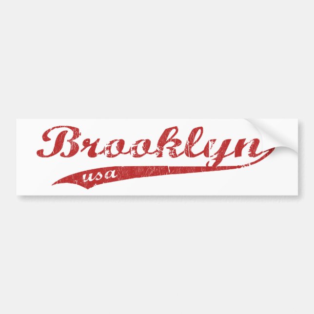Pegatina Para Coche Brooklyn (Frente)