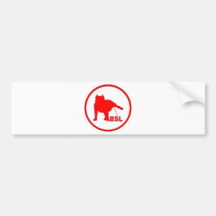 PEGATINA PARA COCHE BSL PITBULL
