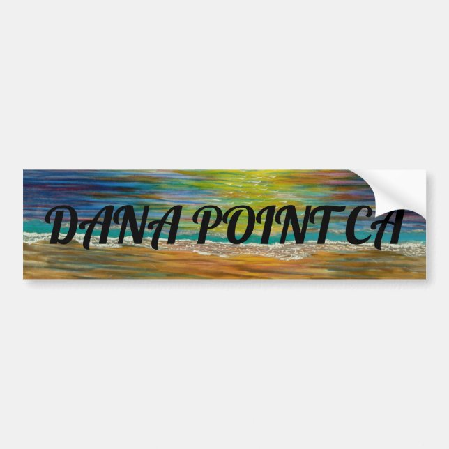 Pegatina Para Coche Bubblepacific bumper stickers, Dana point ca (Frente)