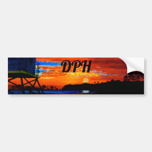 Pegatina Para Coche Bubblepacific bumper stickers, harbor Dana point