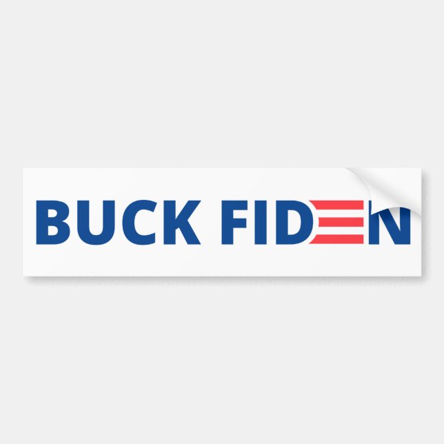 Pegatina Para Coche Buck Fiden (Frente)