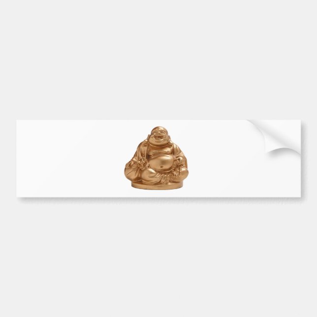 Pegatina Para Coche Buda feliz (Frente)