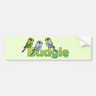 PEGATINA PARA COCHE BUDGIE