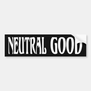 Pegatina Para Coche "Buenos neutrales "