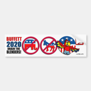 Pegatina Para Coche Buffett 2020 el fiesta del poder de PHin