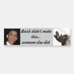 Pegatina Para Coche Buick no lo hizo que lo hizo algún otro