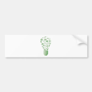 Pegatina Para Coche bulbo del eco