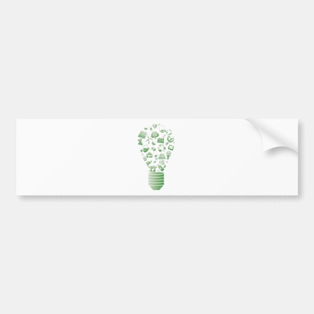 Pegatina Para Coche bulbo del eco (Frente)