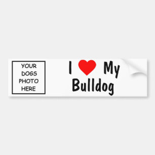 Pegatina Para Coche Bulldog