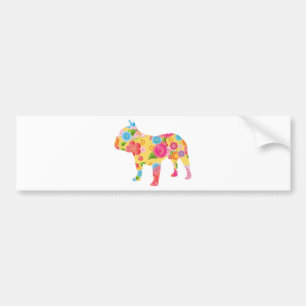 Pegatina Para Coche Bulldog francés