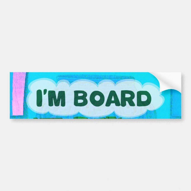 Pegatina Para Coche Bumper Sticker (Frente)