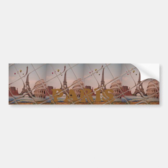 Pegatina Para Coche Bumper Sticker (Frente)