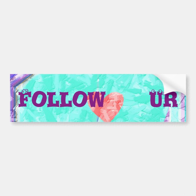 Pegatina Para Coche Bumper Sticker (Frente)