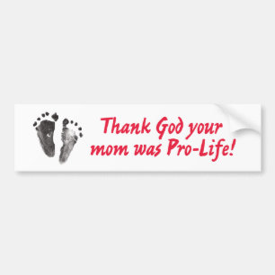Pegatina Para Coche bumper_sticker_thank_God