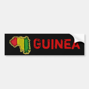 Pegatina Para Coche Bumperstiche guineano