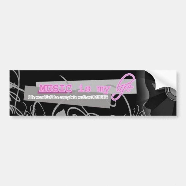 Pegatina Para Coche bumpersticker (Frente)