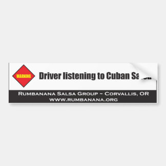 Pegatina Para Coche bumpersticker-advertencia