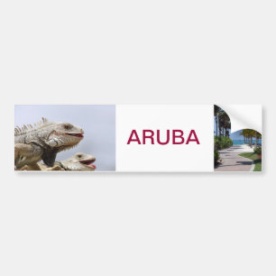 Pegatina Para Coche bumpersticker Aruba