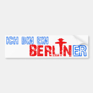 Pegatina Para Coche Bumpersticker berlinés