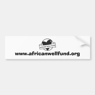 Pegatina Para Coche Bumpersticker de AWF