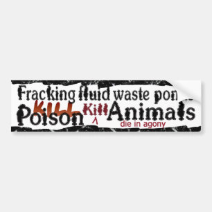 Pegatina Para Coche bumpersticker de la matanza de las charcas