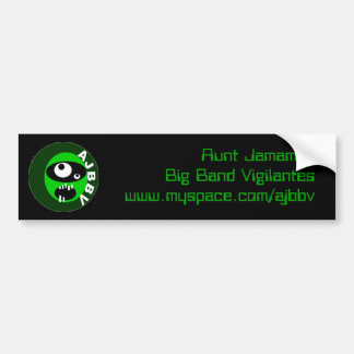 Pegatina Para Coche bumpersticker de los vigilantes del big band de