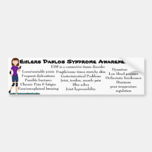 Pegatina Para Coche Bumpersticker de Lyndon EDS Awarness