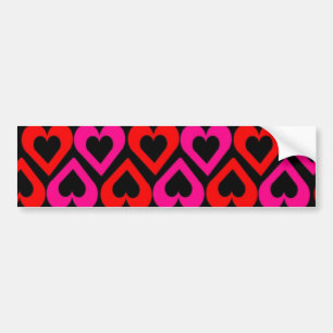 Pegatina Para Coche Bumpersticker del corazón