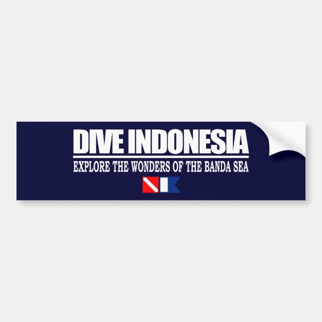 Pegatina Para Coche Bumpersticker indonesio (Frente)