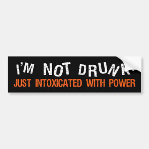 Pegatina Para Coche Bumpersticker INTOXICADO