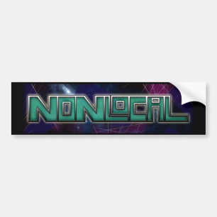 Pegatina Para Coche BumperSticker NonLocal