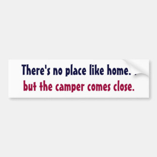 Pegatina Para Coche Bumpersticker para el campista