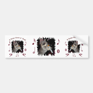 Pegatina Para Coche bumpersticker rock2