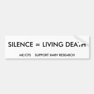 Pegatina Para Coche bumpersticker-silencio