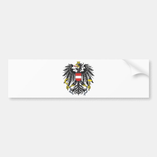 Pegatina Para Coche Bundesadler Austria (Frente)