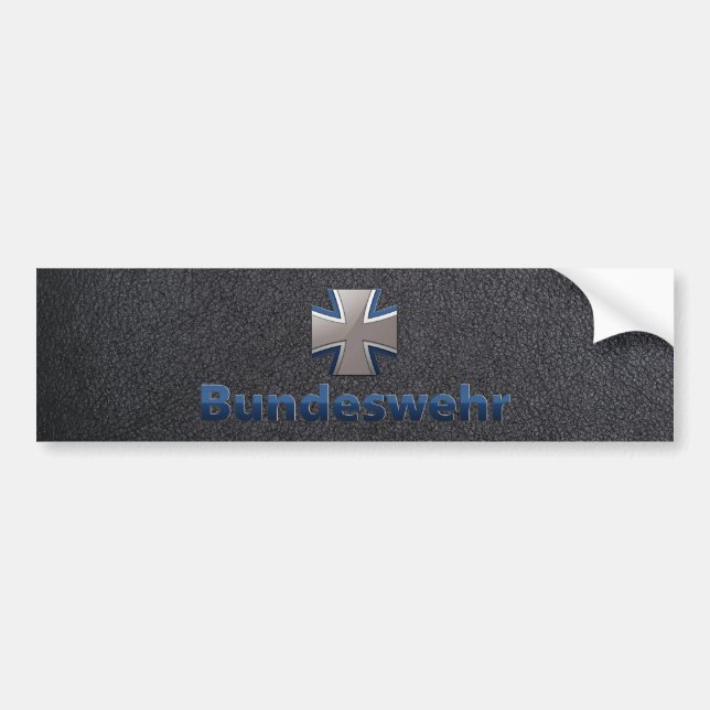 Pegatina Para Coche Bundeswehr Emblem (Frente)