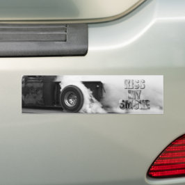 Pegatina Para Coche ¡Burnout! Besar mi humo