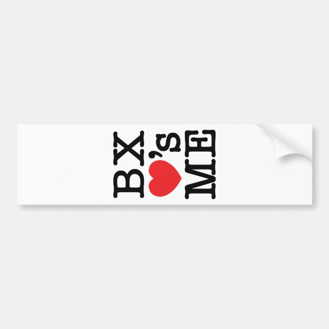 Pegatina Para Coche BX Verde soy yo (Frente)