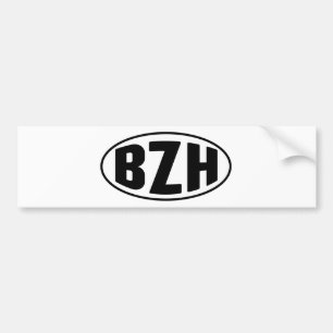 Pegatina Para Coche BZH Bretaña Bretón Breizh
